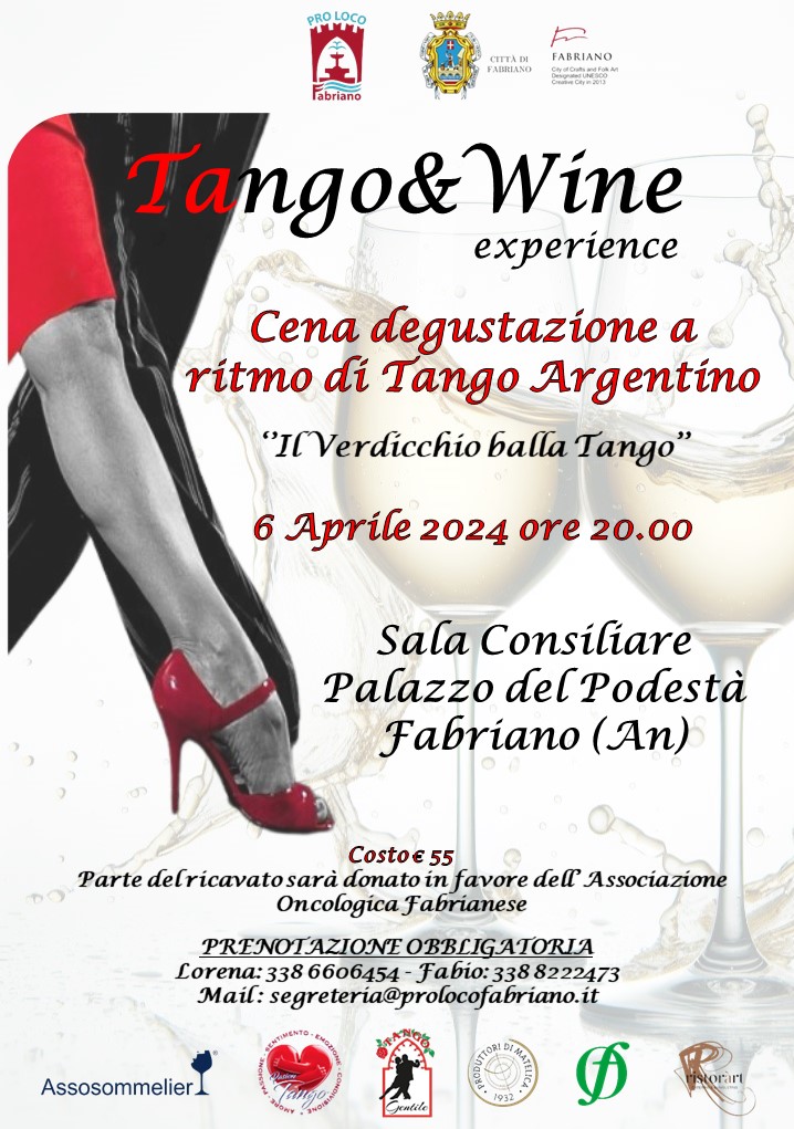 Tango &amp; Wine - 6 aprile 2024
